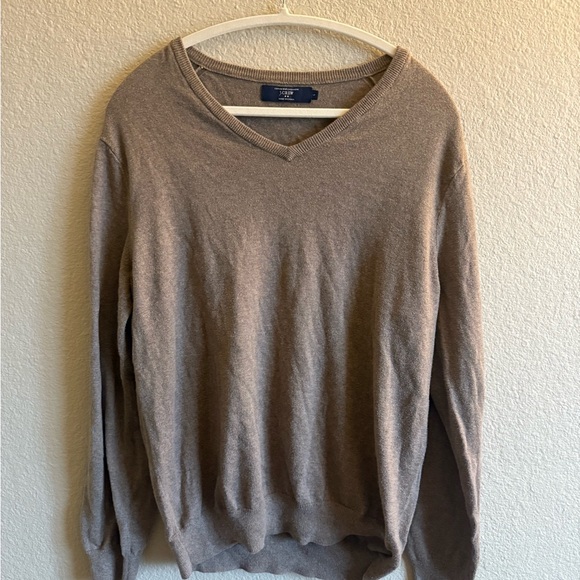 J. Crew Cotton and Cashmere Blend Sweater Oversized Minimalist Men's Large - Picture 2 of 8